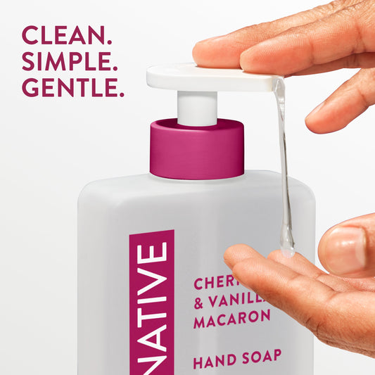 Native Liquid Hand Soap - Cherry & Vanilla Macaron