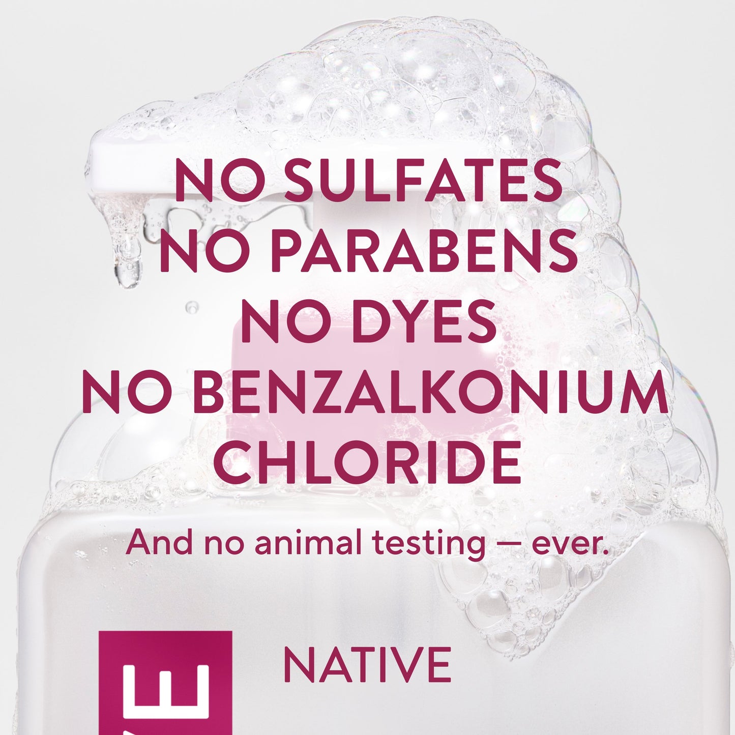 Native Liquid Hand Soap - Cherry & Vanilla Macaron