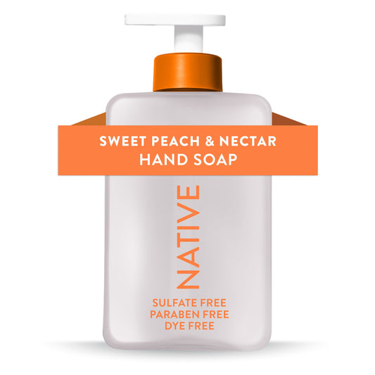 Native Liquid Hand Soap - Sweet Peach & Nectar