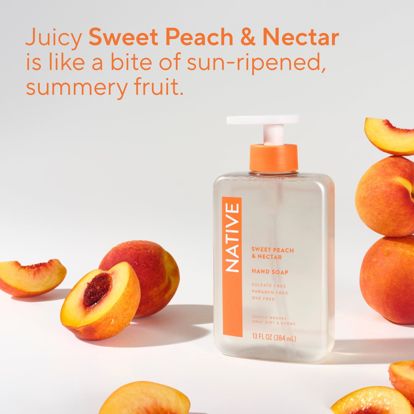 Native Liquid Hand Soap - Sweet Peach & Nectar