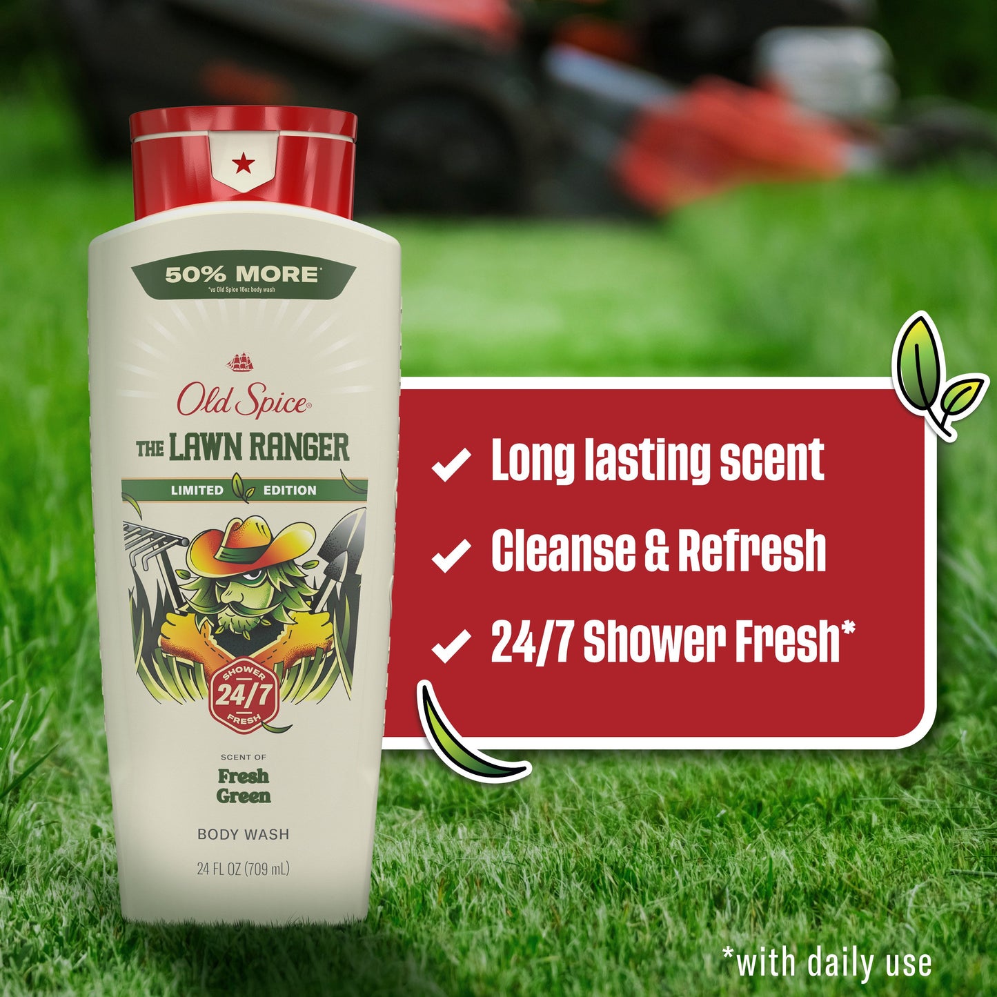 Old Spice Body Wash - The Lawn Ranger