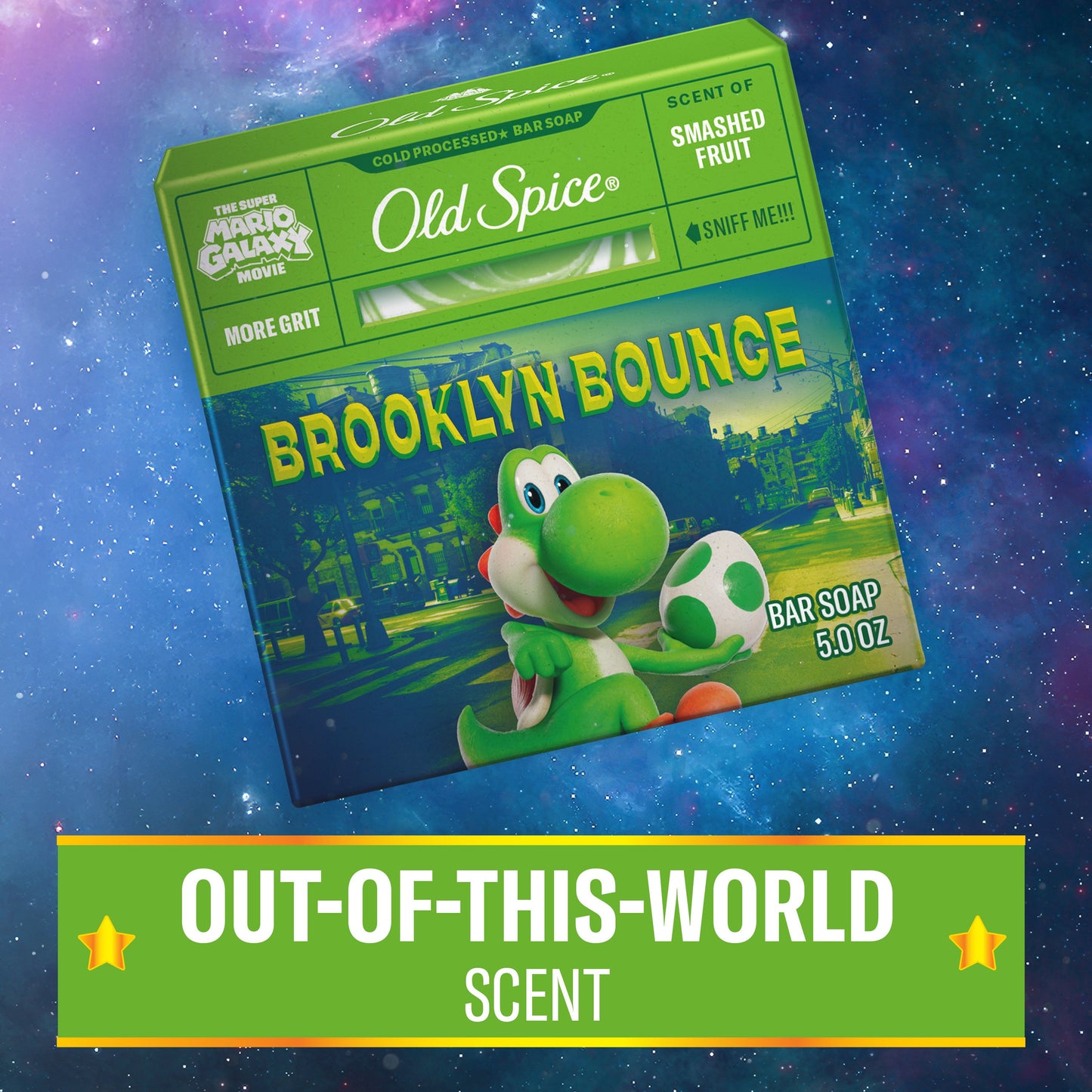 Old Spice Limited Edition Super Mario Bar Soap - Brooklyn Bounce
