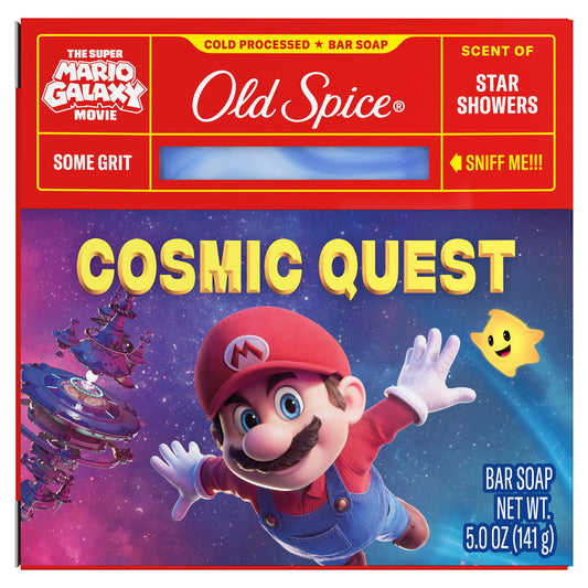 Old Spice Limited Edition Super Mario Bar Soap - Cosmic Quest