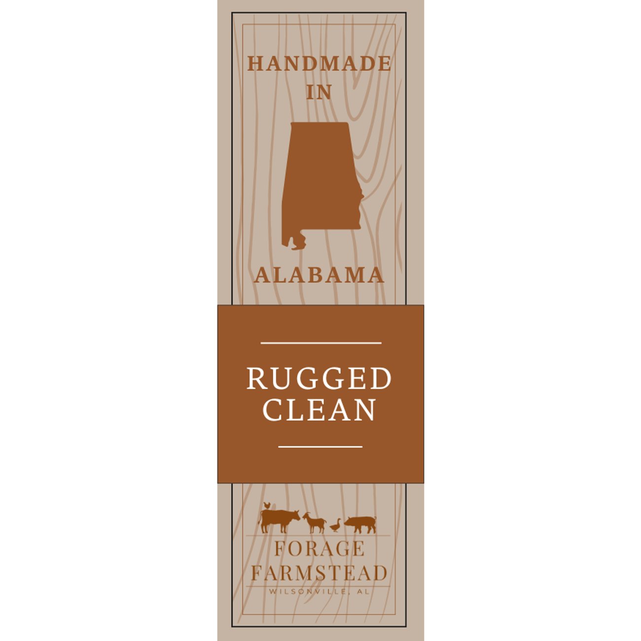 Grit Men's Goat Milk Bar Soap - Cowhide Bourbon