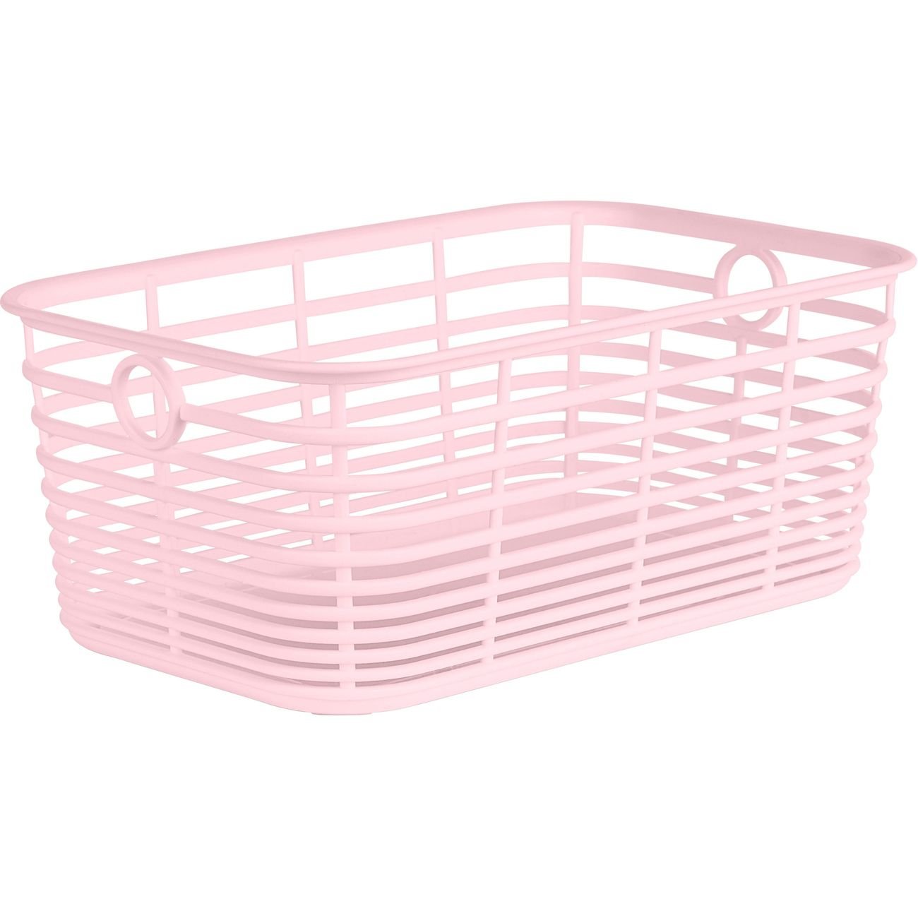 Curver Aria Rectangle Bin - Pink