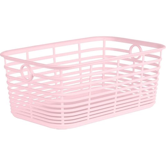 Curver Aria Rectangle Bin - Pink