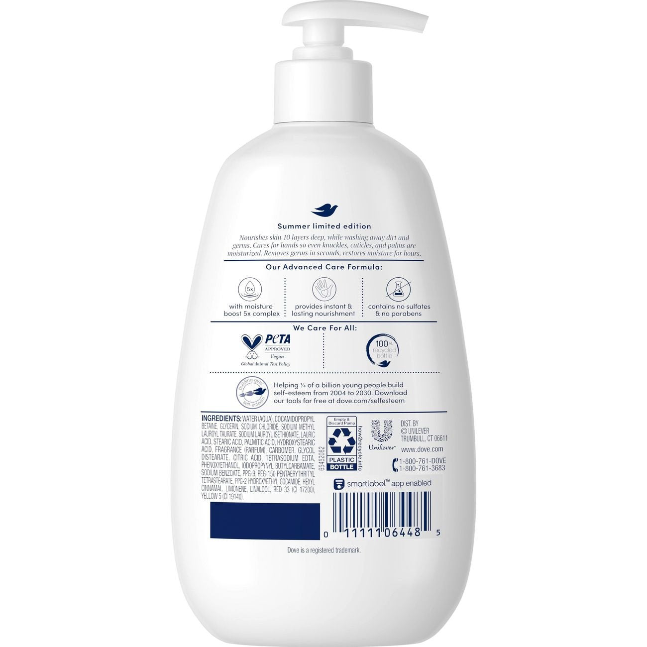 Dove Liquid Hand Soap - Limited Edition Watermelon & Guava Nectar