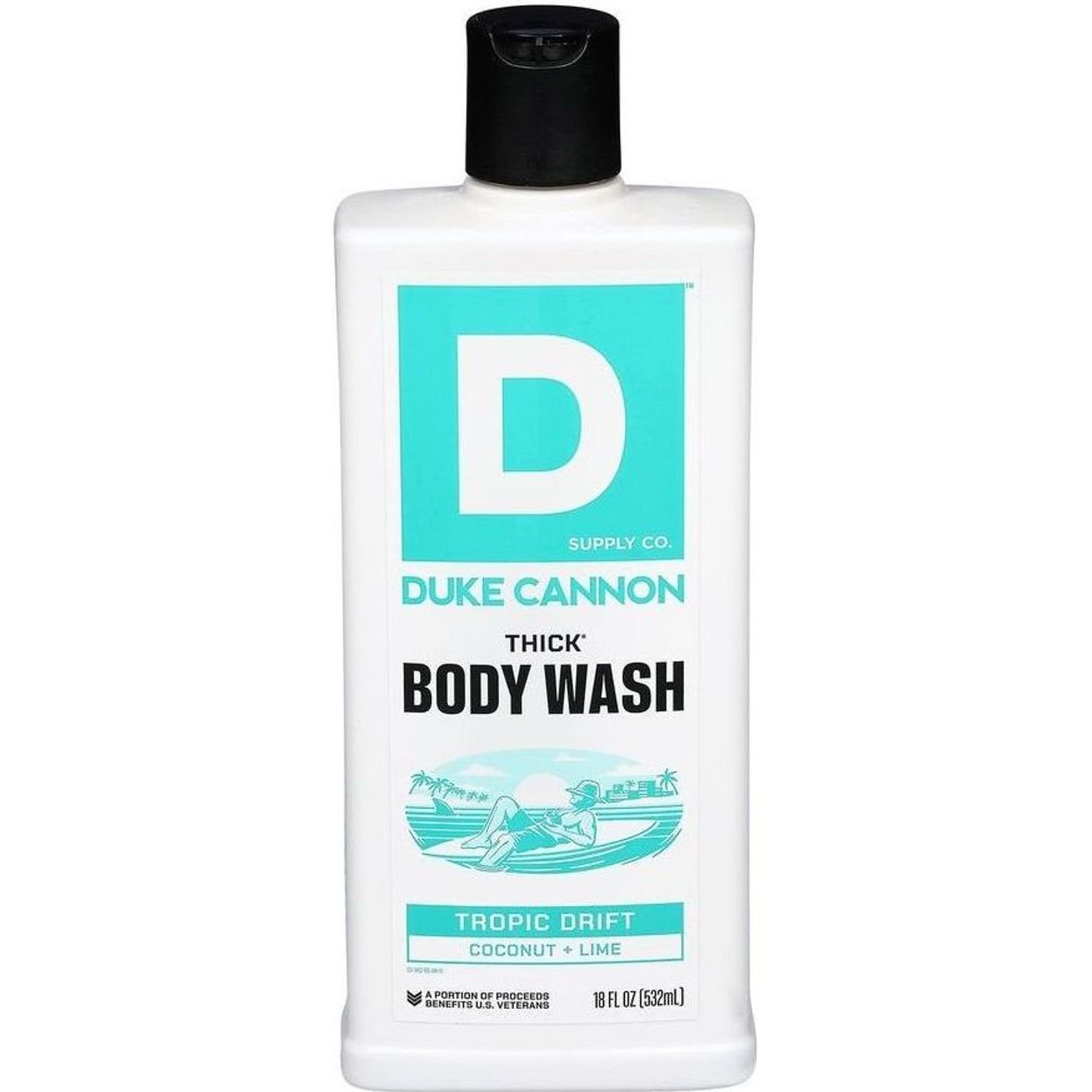 Duke Cannon Men's Thick Body Wash - Tropic Drift