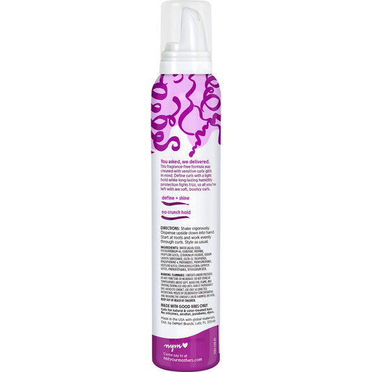 Not Your Mother's Curl Talk Mousse - Fragrance Free