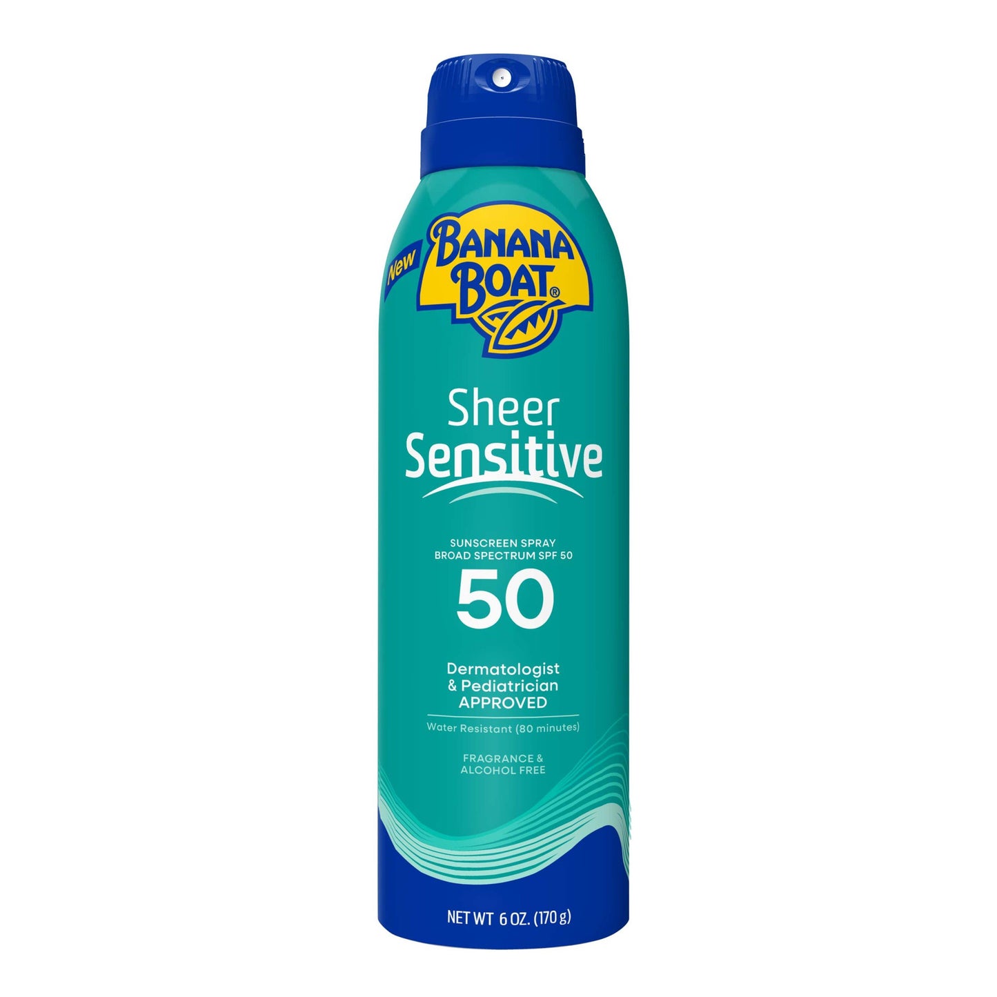Banana Boat Sheer Sensitive Sunscreen Body Spray - SPF 50
