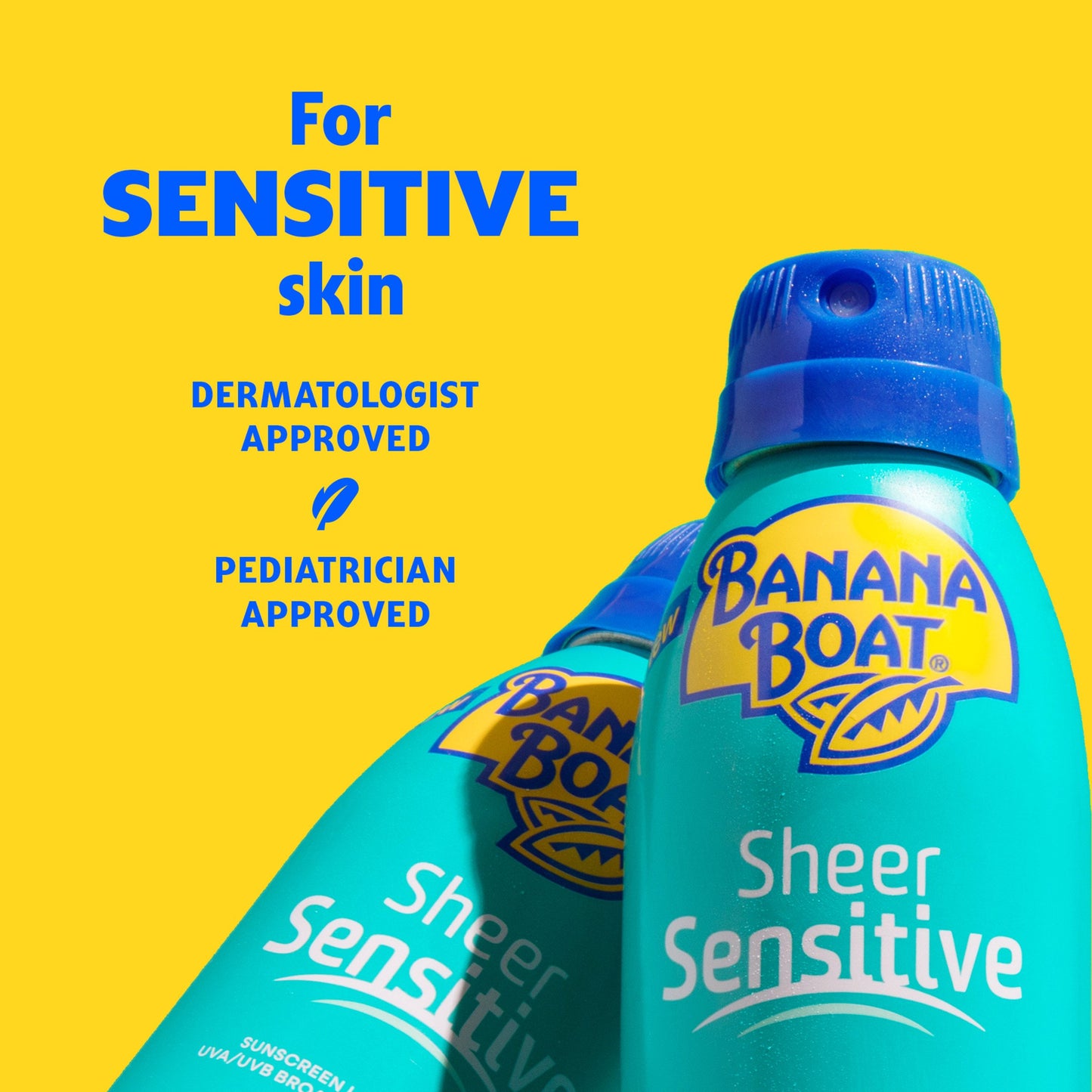 Banana Boat Sheer Sensitive Sunscreen Body Spray - SPF 50