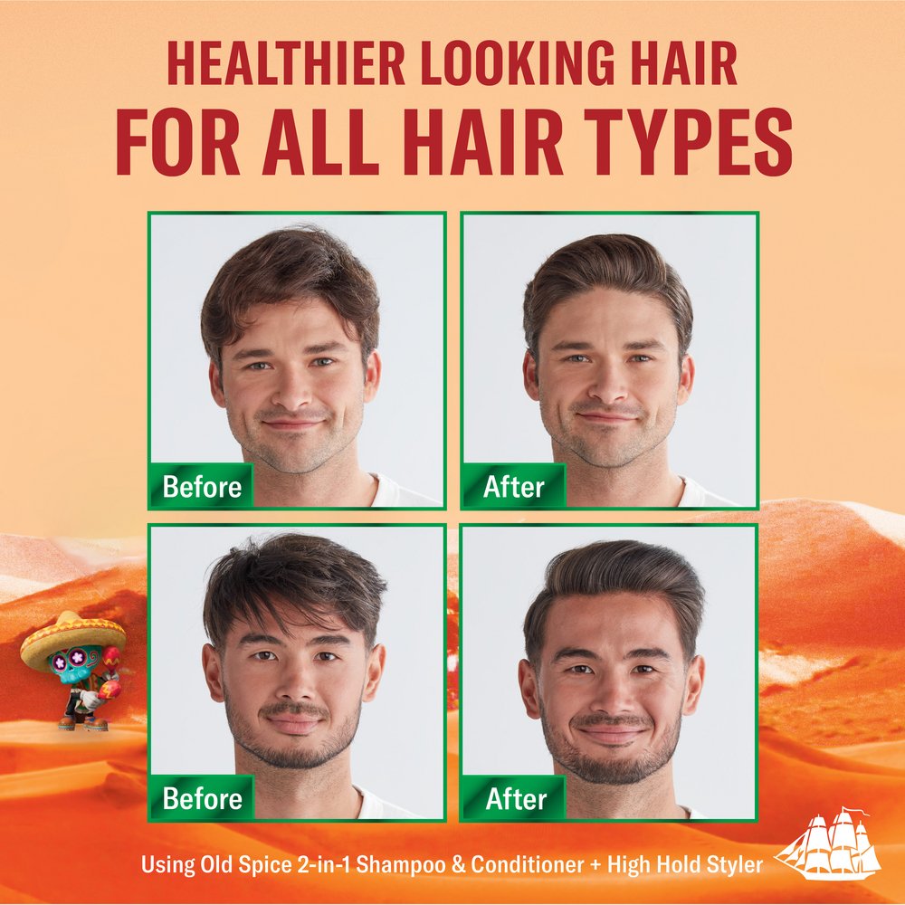 Old Spice 2-in-1 Shampoo & Conditioner, Desert Detour, Old Spice x The Super Mario Galaxy Movie