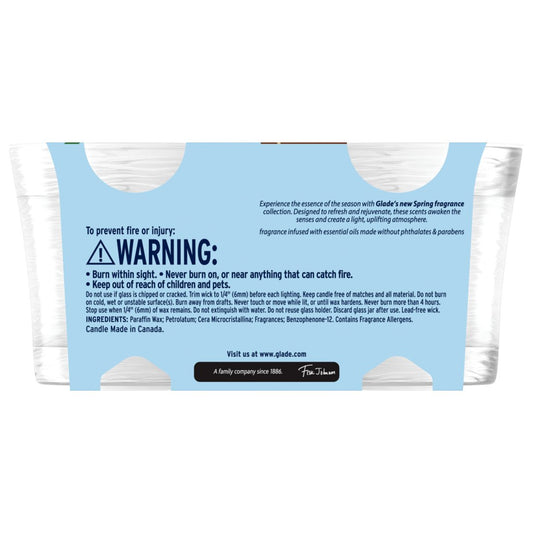 Glade Candles - Coconut Water & Beach Grass, 2 pk