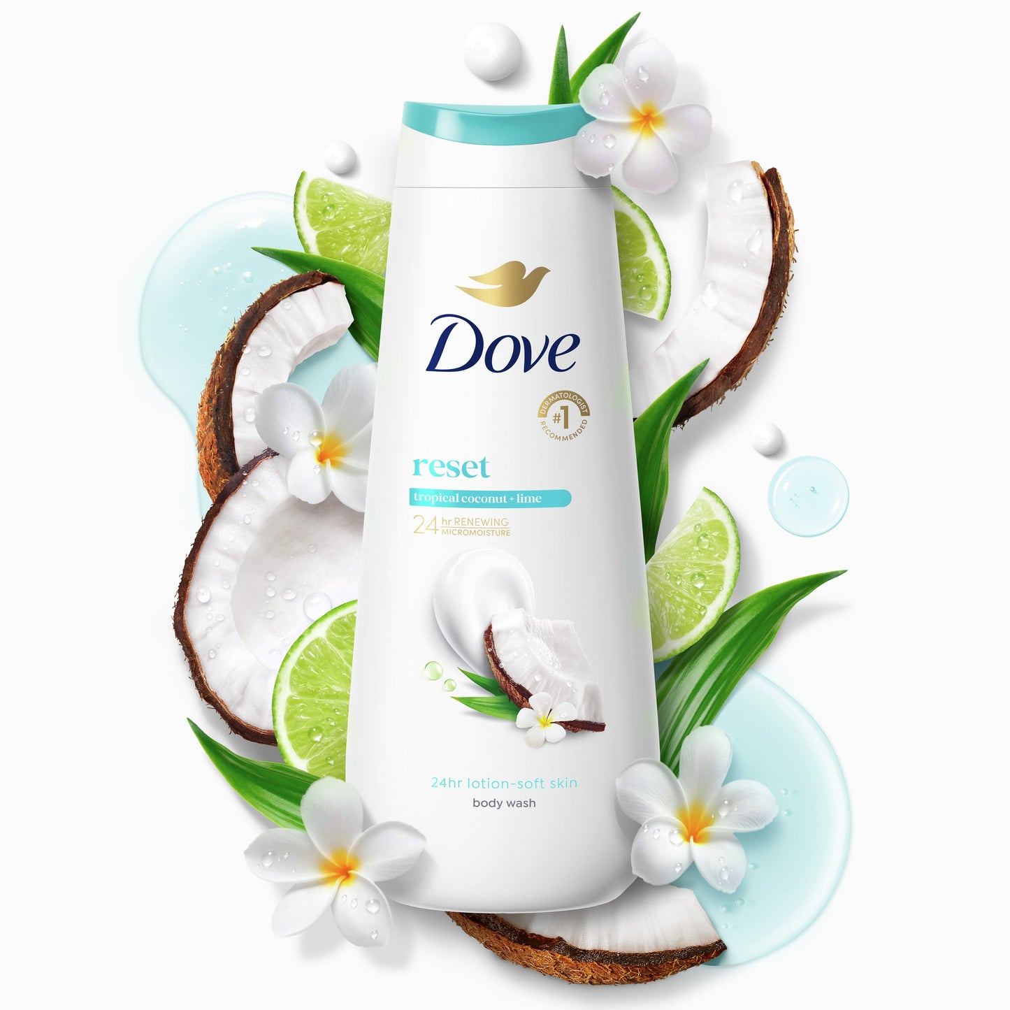 Dove Limited Ediiton Body Wash Tropical Coconut