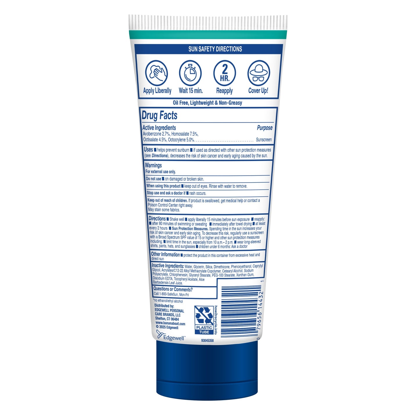 Banana Boat Sheer Sensitive Sunscreen Body Lotion - SPF 50