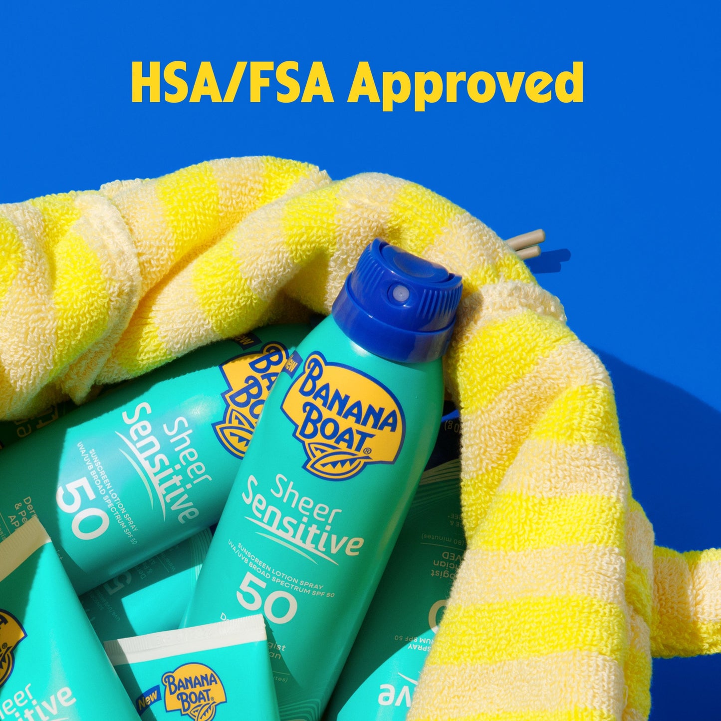 Banana Boat Sheer Sensitive Sunscreen Body Lotion - SPF 50