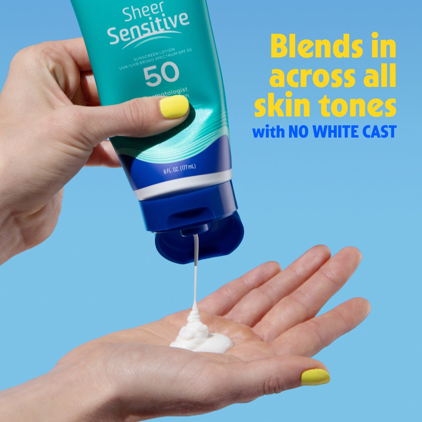Banana Boat Sheer Sensitive Sunscreen Body Lotion - SPF 50