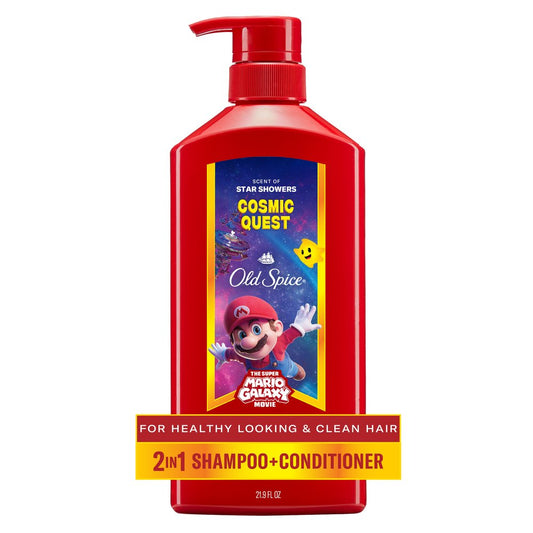 Old Spice 2-in-1 Shampoo & Conditioner, Cosmic Quest, Old Spice x The Super Mario Galaxy Movie