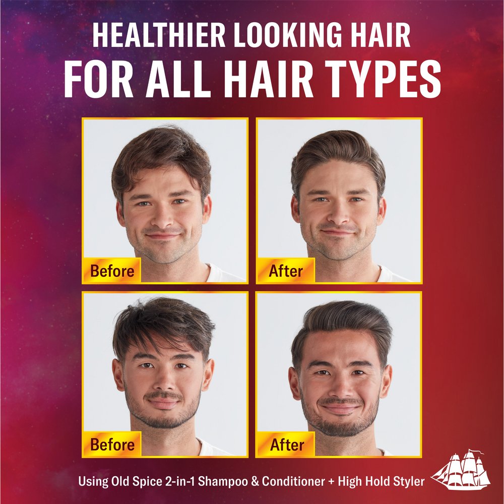Old Spice 2-in-1 Shampoo & Conditioner, Cosmic Quest, Old Spice x The Super Mario Galaxy Movie