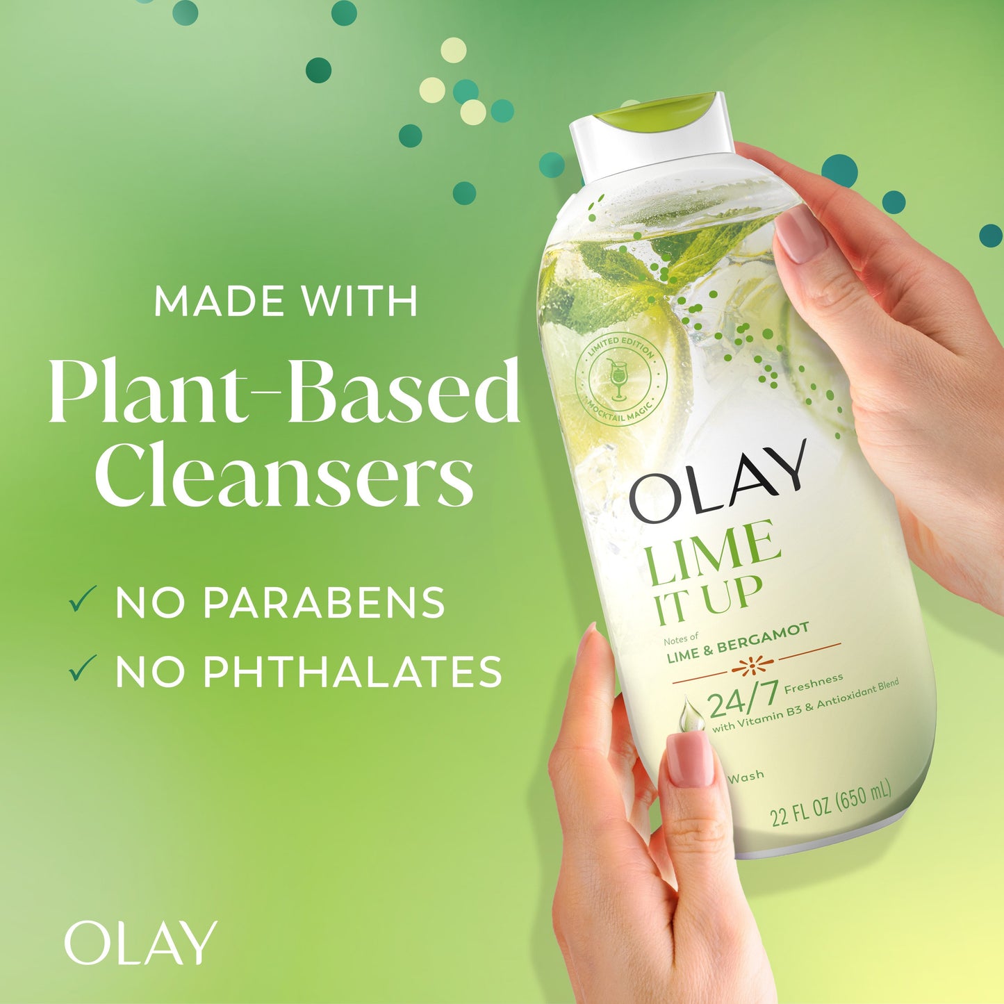 Olay Limited Edition Lime it Up Body Wash