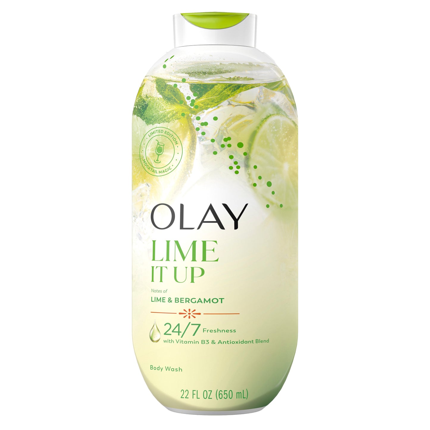 Olay Limited Edition Lime it Up Body Wash