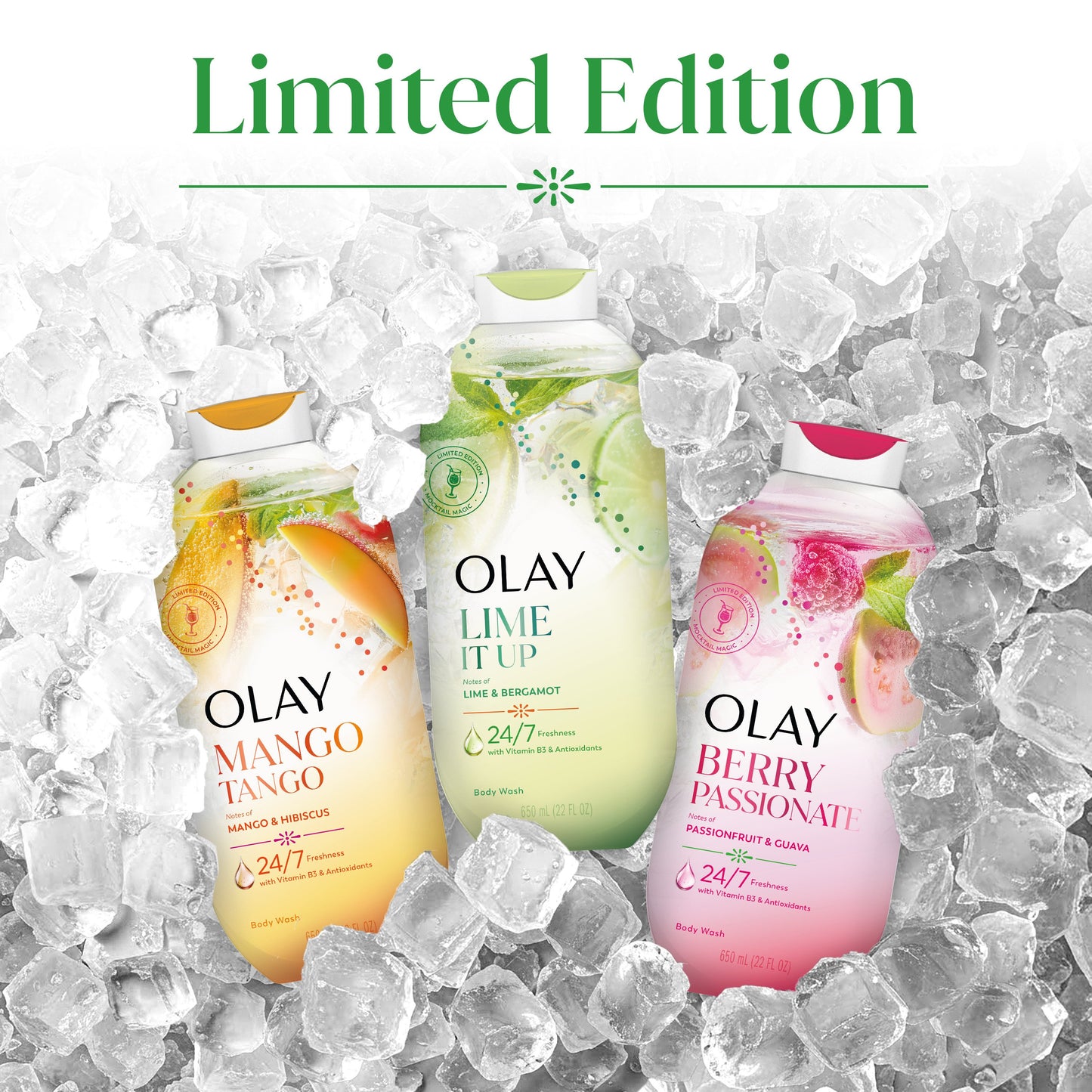 Olay Limited Edition Lime it Up Body Wash