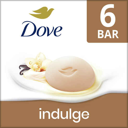 Dove Indulge Soap Bar Warm Vanilla + Sweet Cream