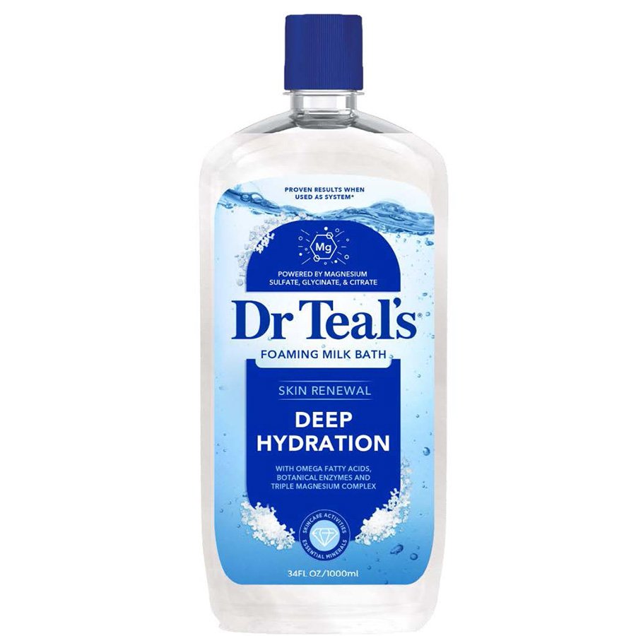 Dr Teal's Skin Renewal Serum Foaming Bath with Magnesium - Deep Hydration