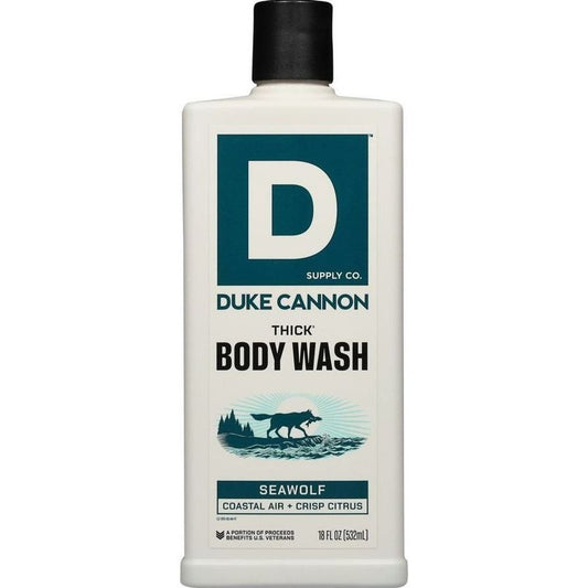Duke Cannon Men's Thick Body Wash - Seawolf