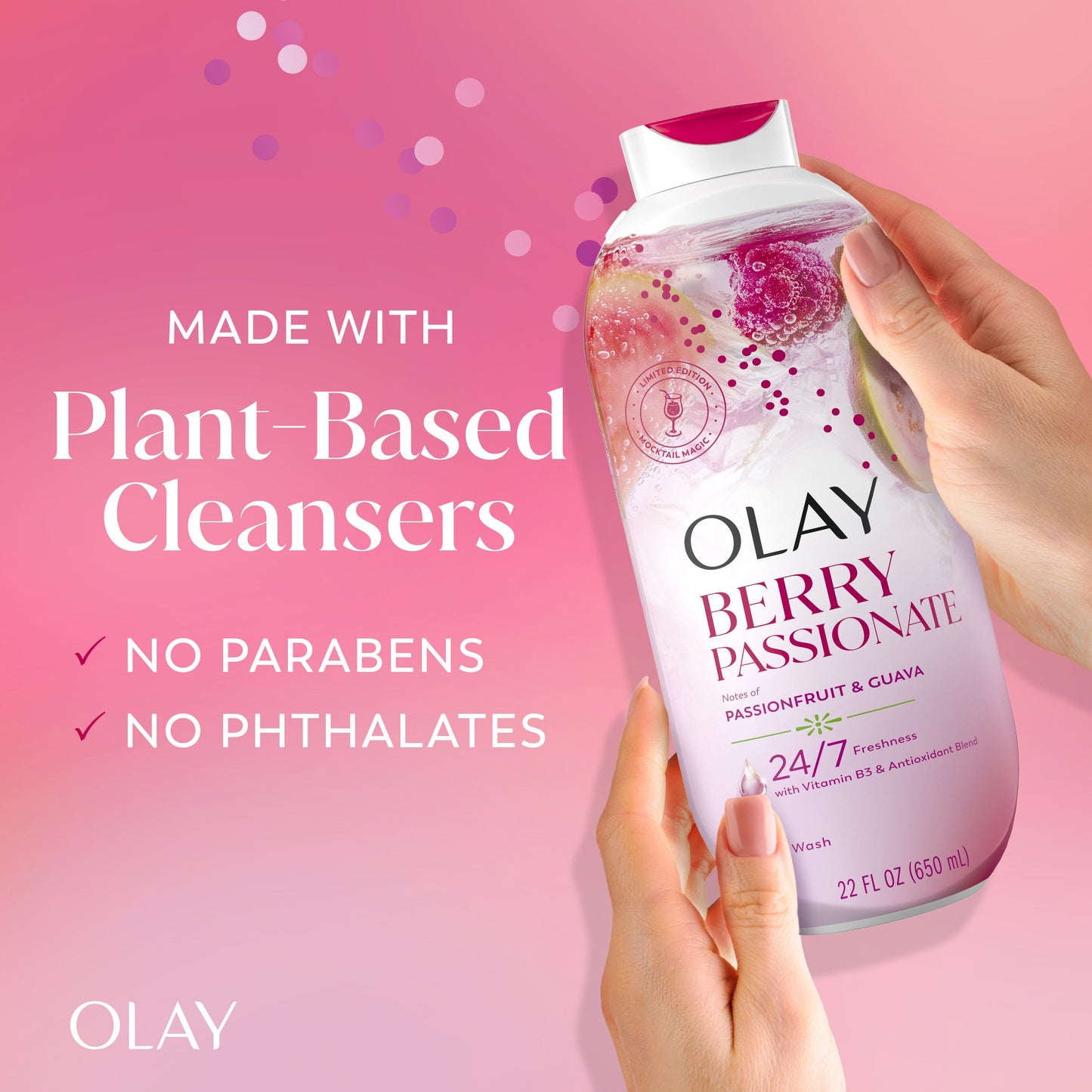 Olay Limited Edition Berry Passionate Body Wash