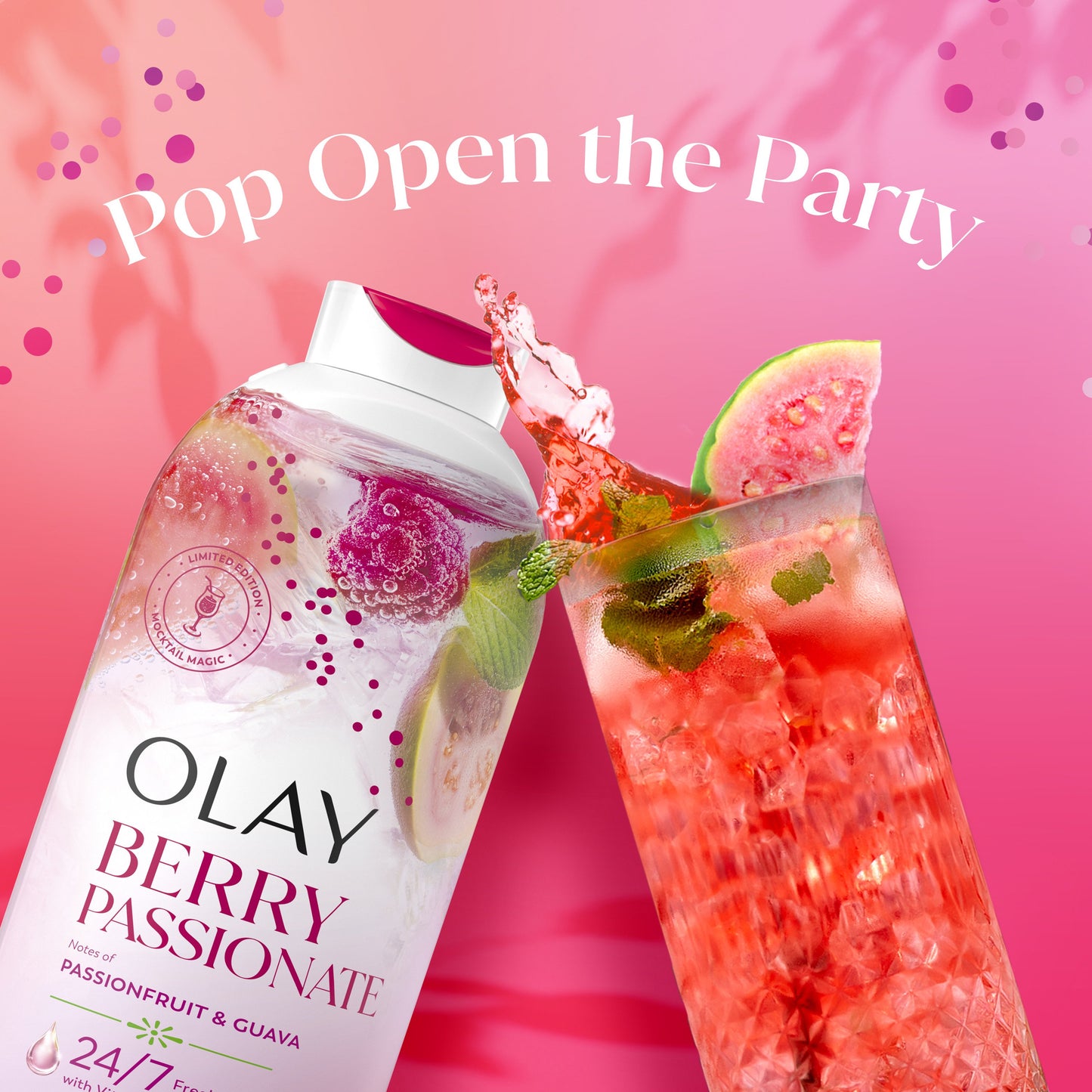 Olay Limited Edition Berry Passionate Body Wash