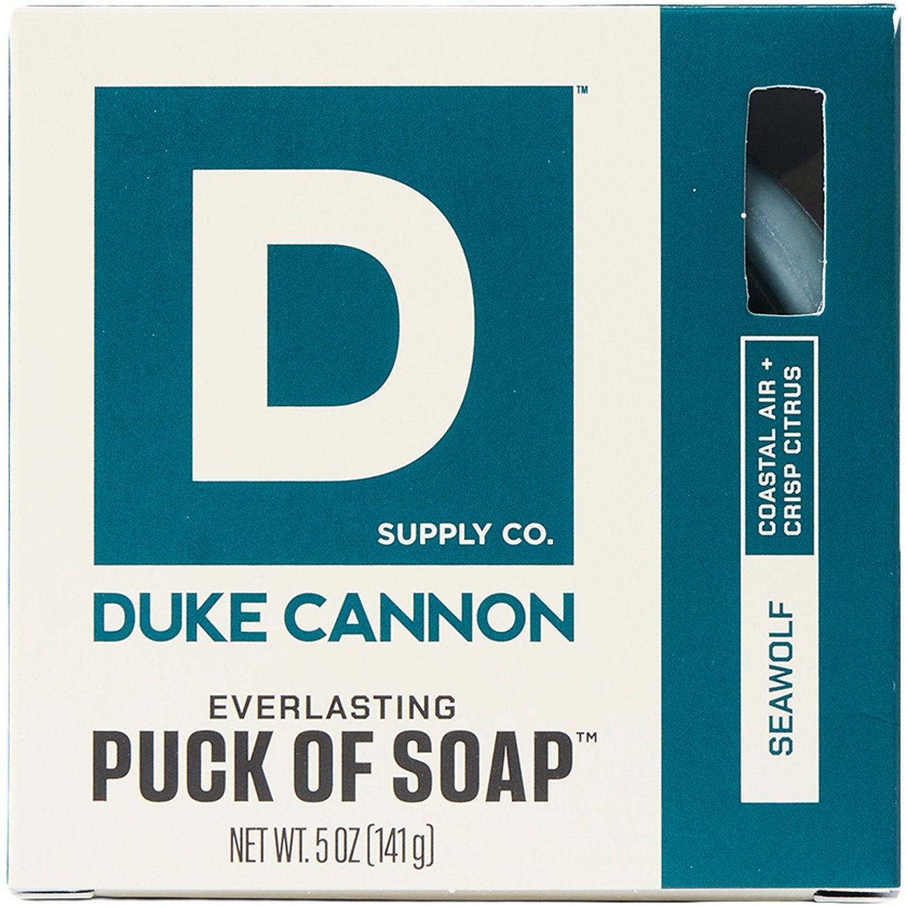 Duke Cannon Men's Everlasting Puck of Bar Soap - Seawolf