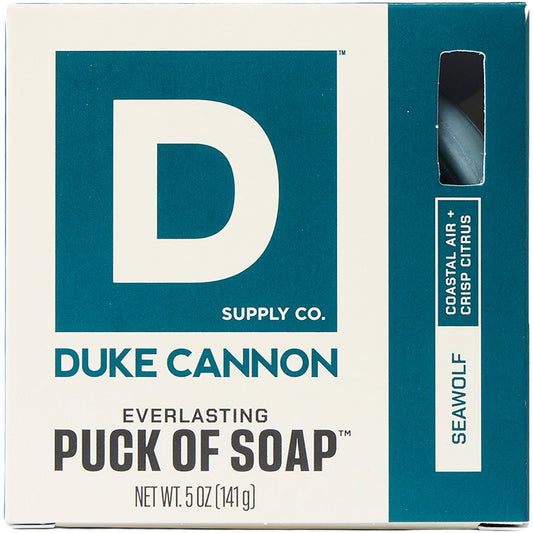 Duke Cannon Men's Everlasting Puck of Bar Soap - Seawolf