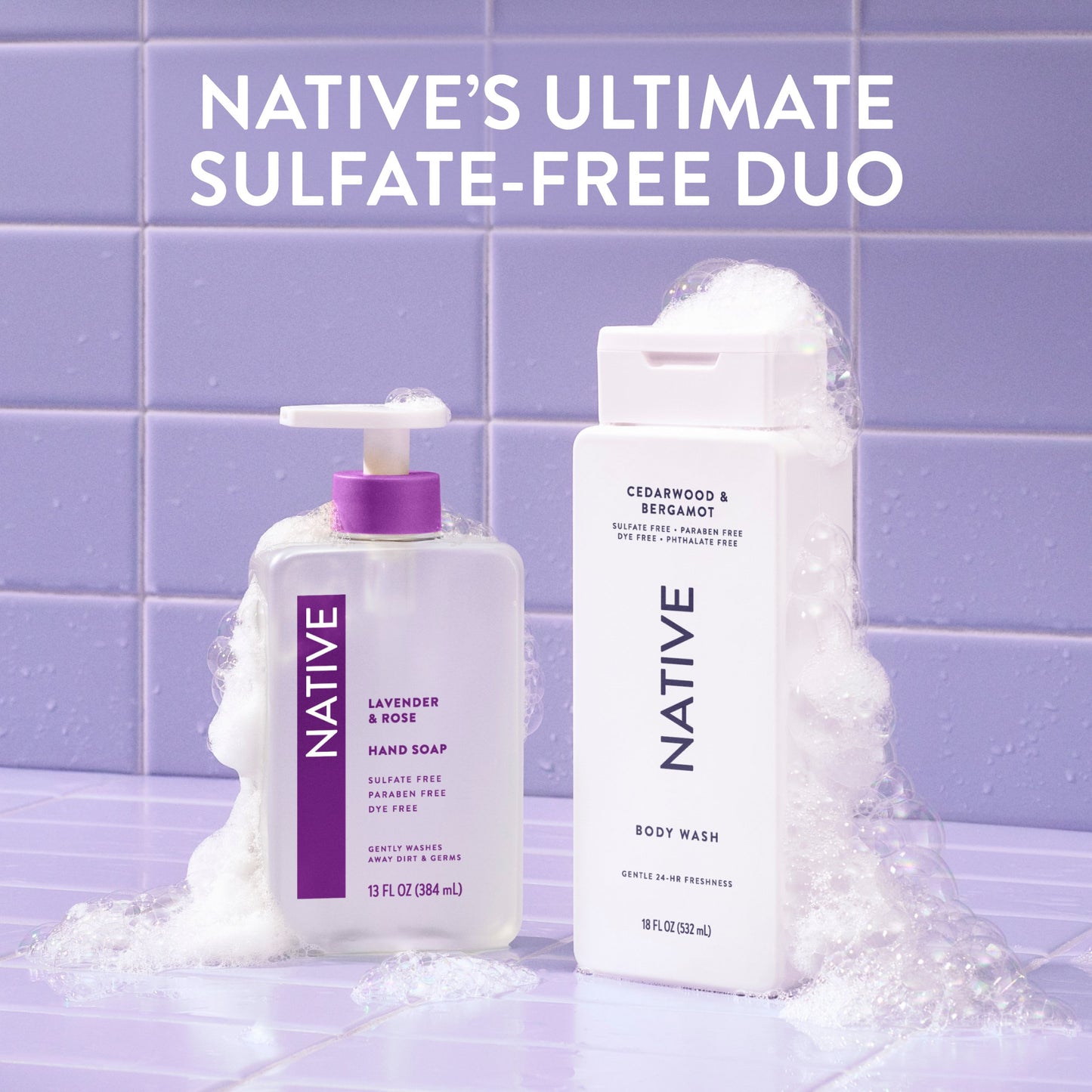 Native Body Wash - Cedarwood & Bergamot