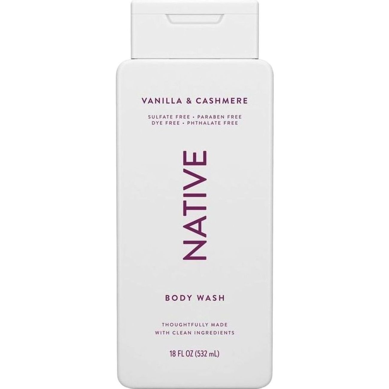 Native Body Wash - Vanilla & Cashmere