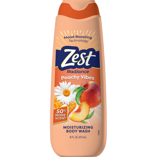 Zest Radiance Moisturizing Body Wash - Peachy Vibes