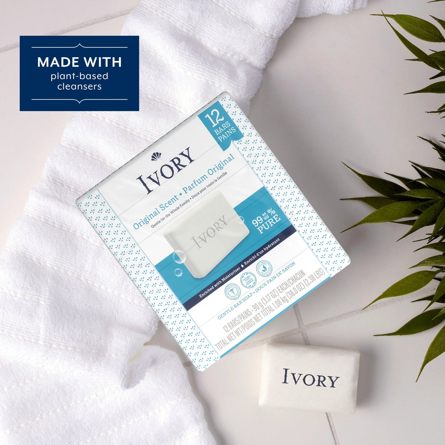 Ivory Original Gentle Bar Soap