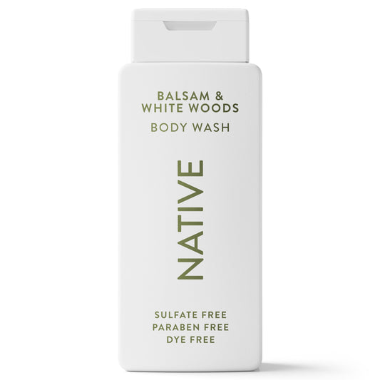 Native Body Wash - Balsam & White Woods