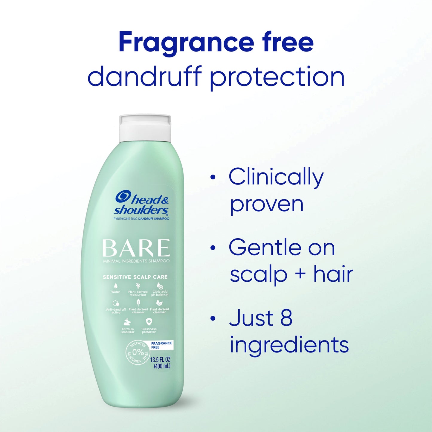 Head & Shoulders Bare Sensitive Scalp Care Shampoo