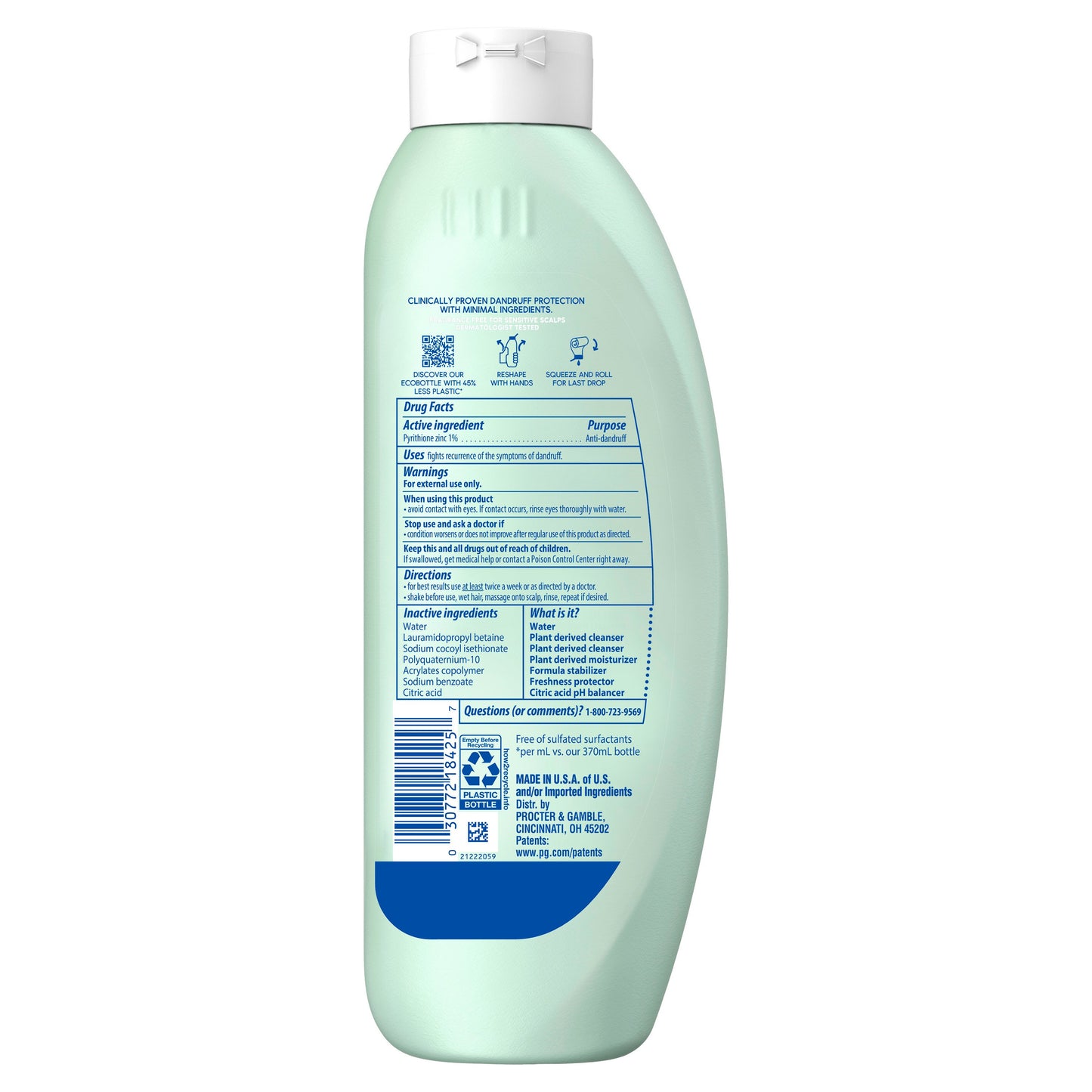 Head & Shoulders Bare Sensitive Scalp Care Shampoo
