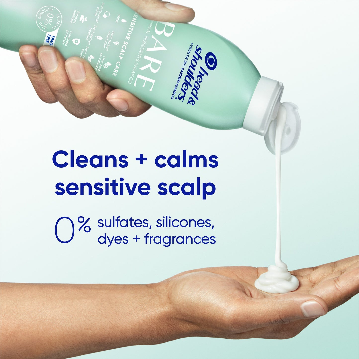 Head & Shoulders Bare Sensitive Scalp Care Shampoo