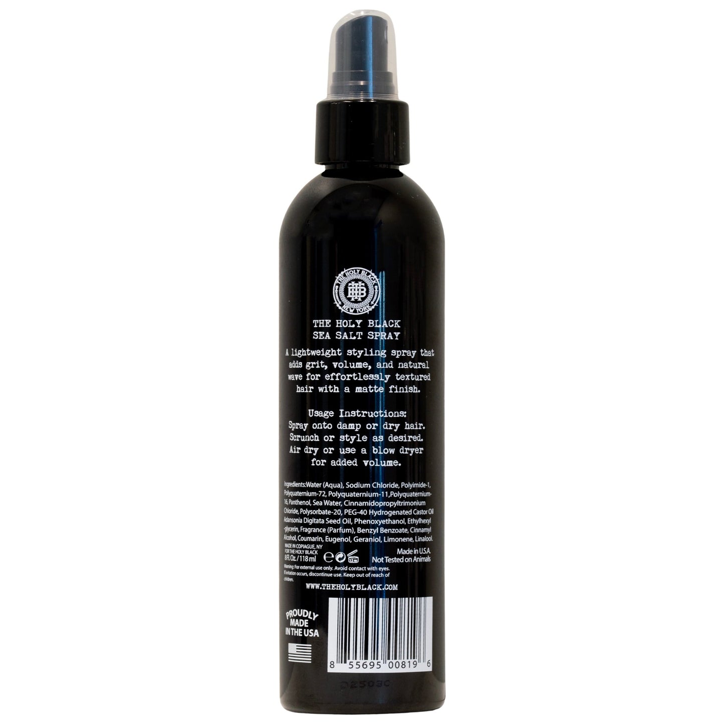 The Holy Black Sea Salt Hair Styling Spray