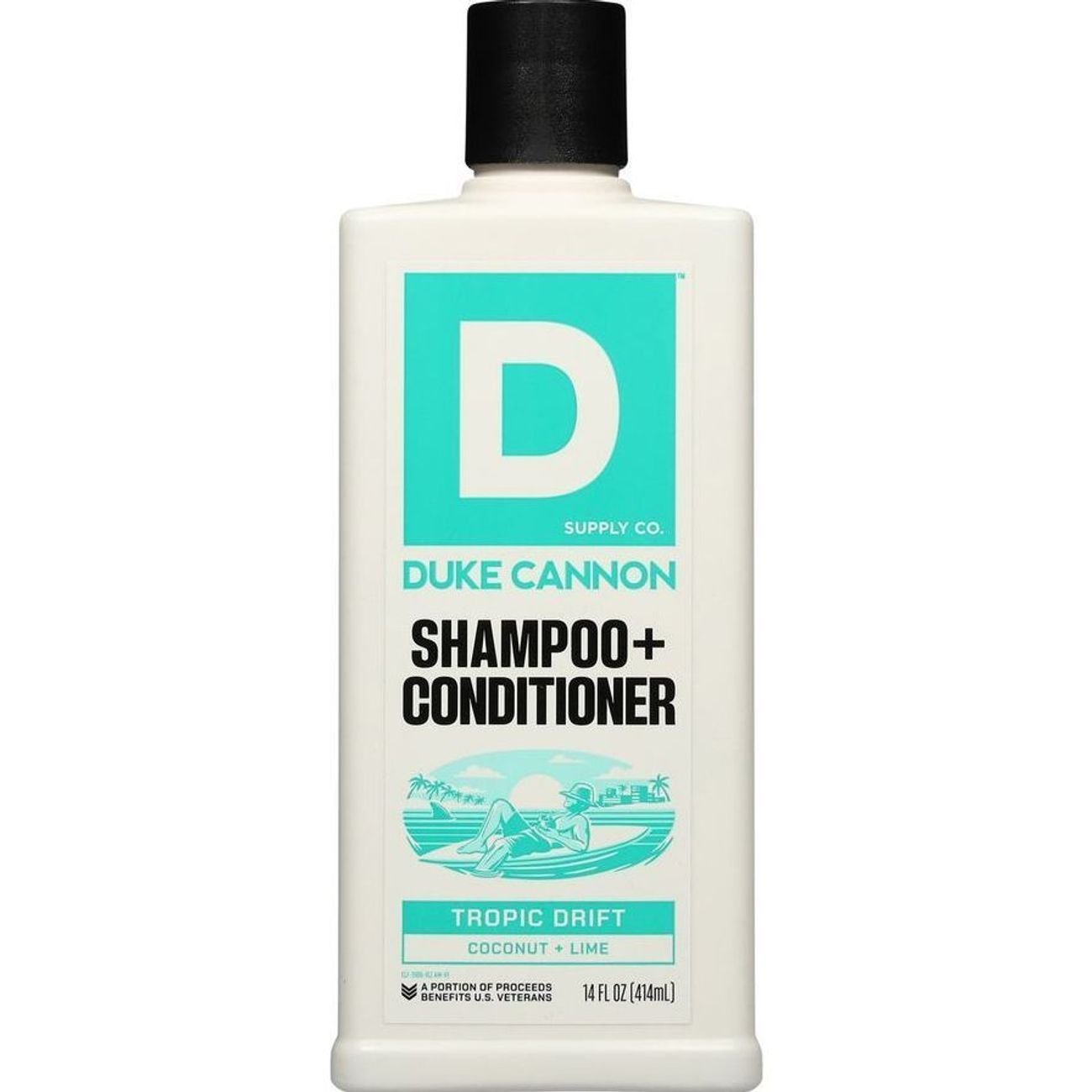 Duke Cannon Men's 2-in-1 Shampoo & Conditioner - Tropic Drift