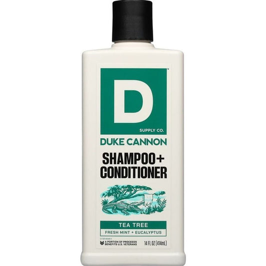 Duke Cannon Men's 2-in-1 Shampoo & Conditioner - Tea Tree