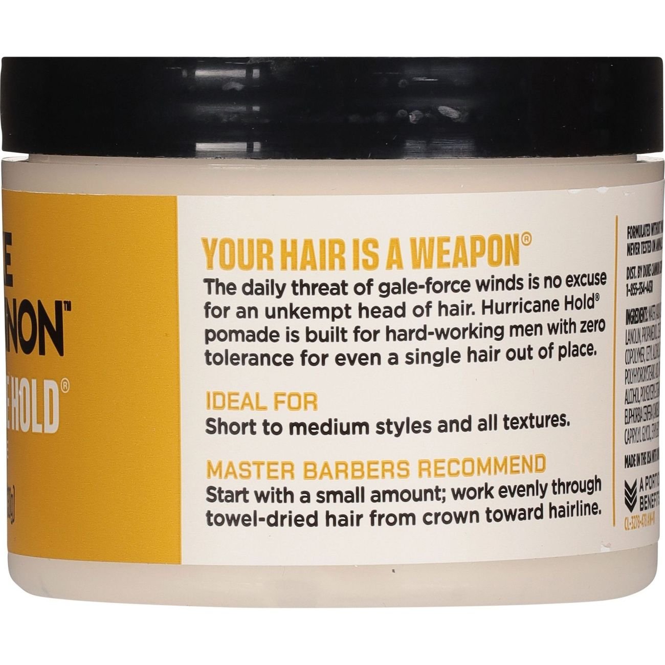 Duke Cannon Hurricane Hold Hair Pomade