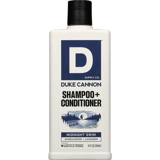 Duke Cannon Men's 2-in-1 Shampoo & Conditioner - Midnight Swim