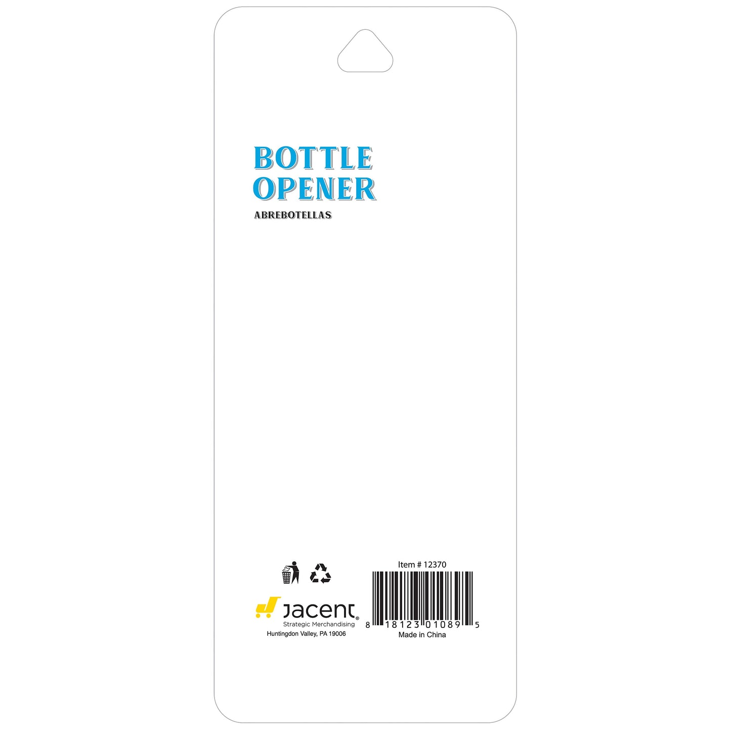 The Bar Bottle Opener - Black