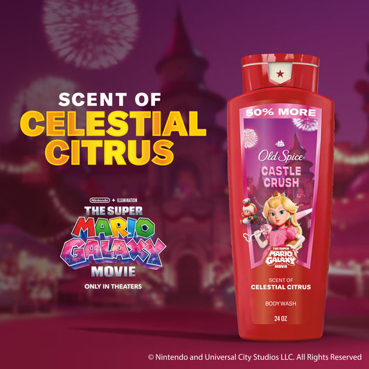 Old Spice Limited Edition Super Mario Body Wash - Castle Crush