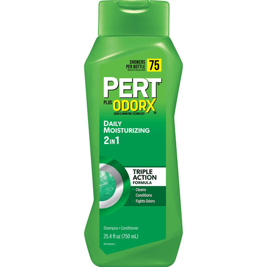 Pert OdorX Daily Moisturizing 2-in-1 Shampoo & Conditioner