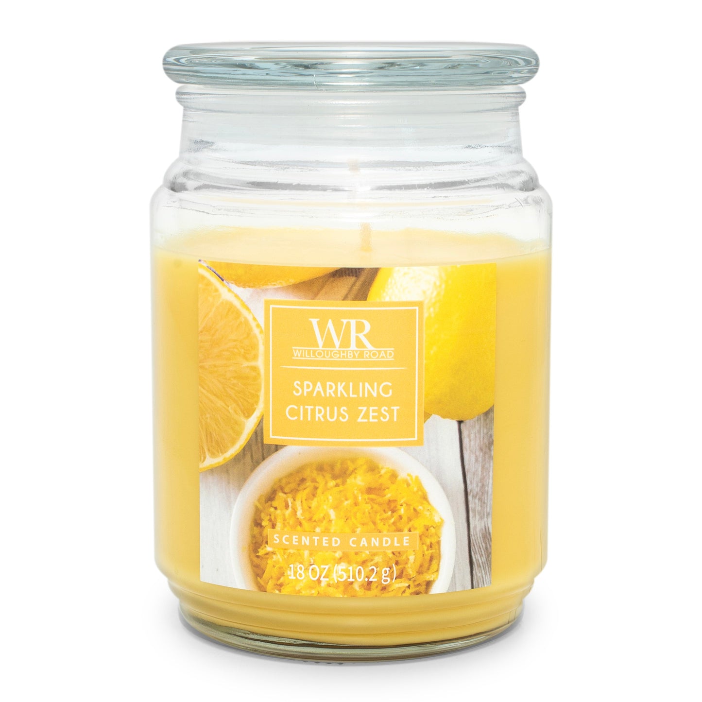 Willoughby Road Sparkling Citrus Zest Scented Candle